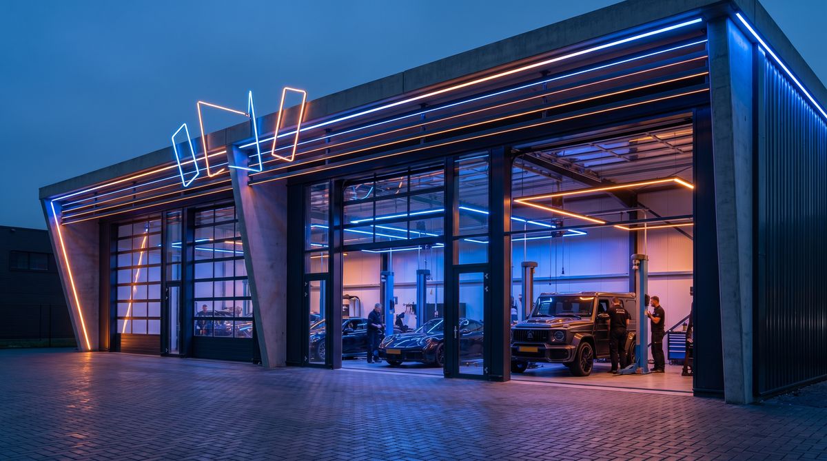 困困兔汽车改装中心门店